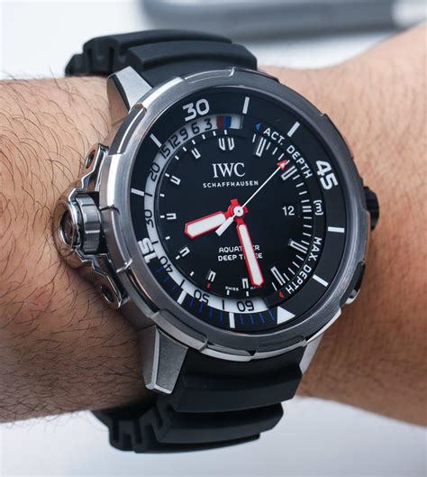 iwc diver vintage|iwc deep 3 depth gauge.